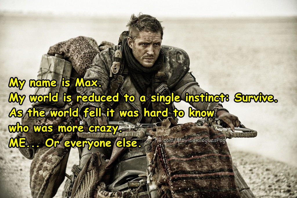 Mad Max Quotes. QuotesGram