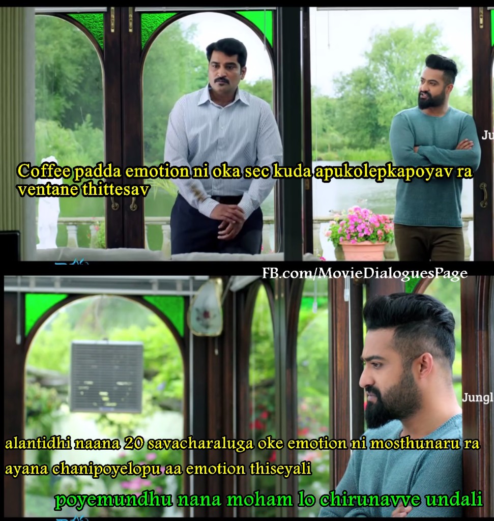 Nannaku Prematho dialogues