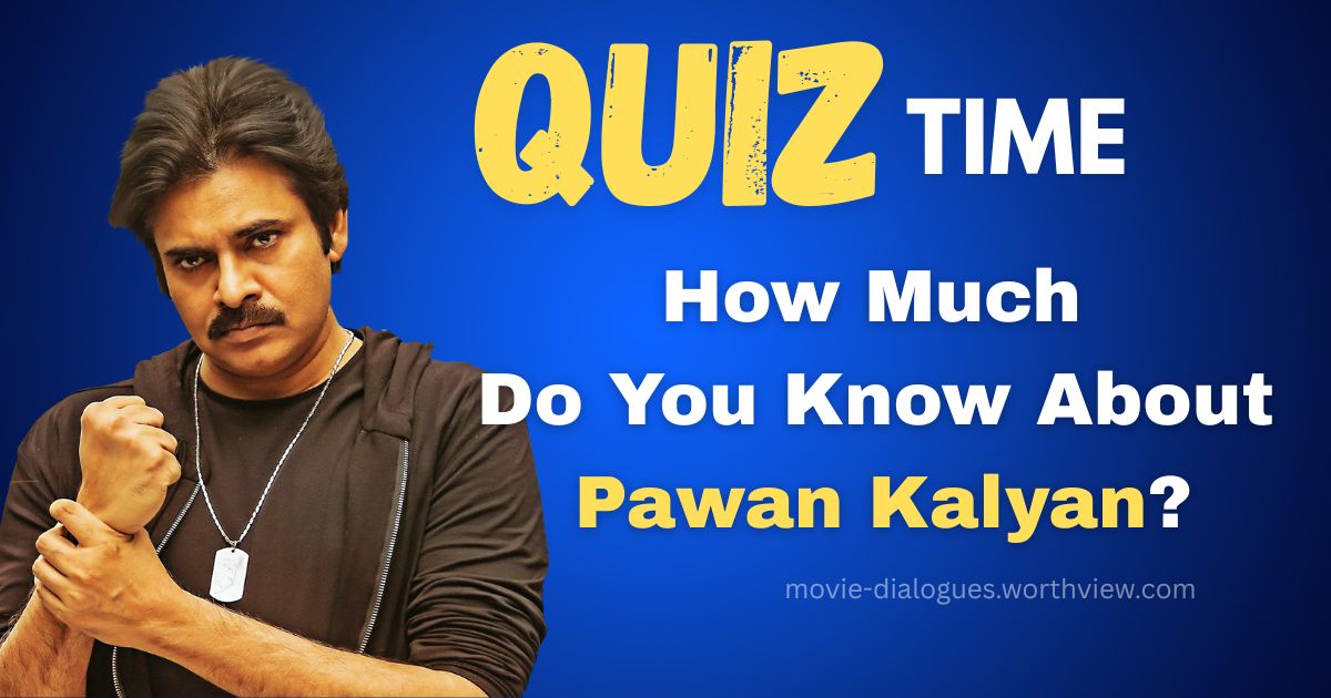 Pawan Kalyan movies Quiz Time