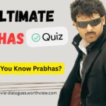 The Ultimate Prabhas Quiz
