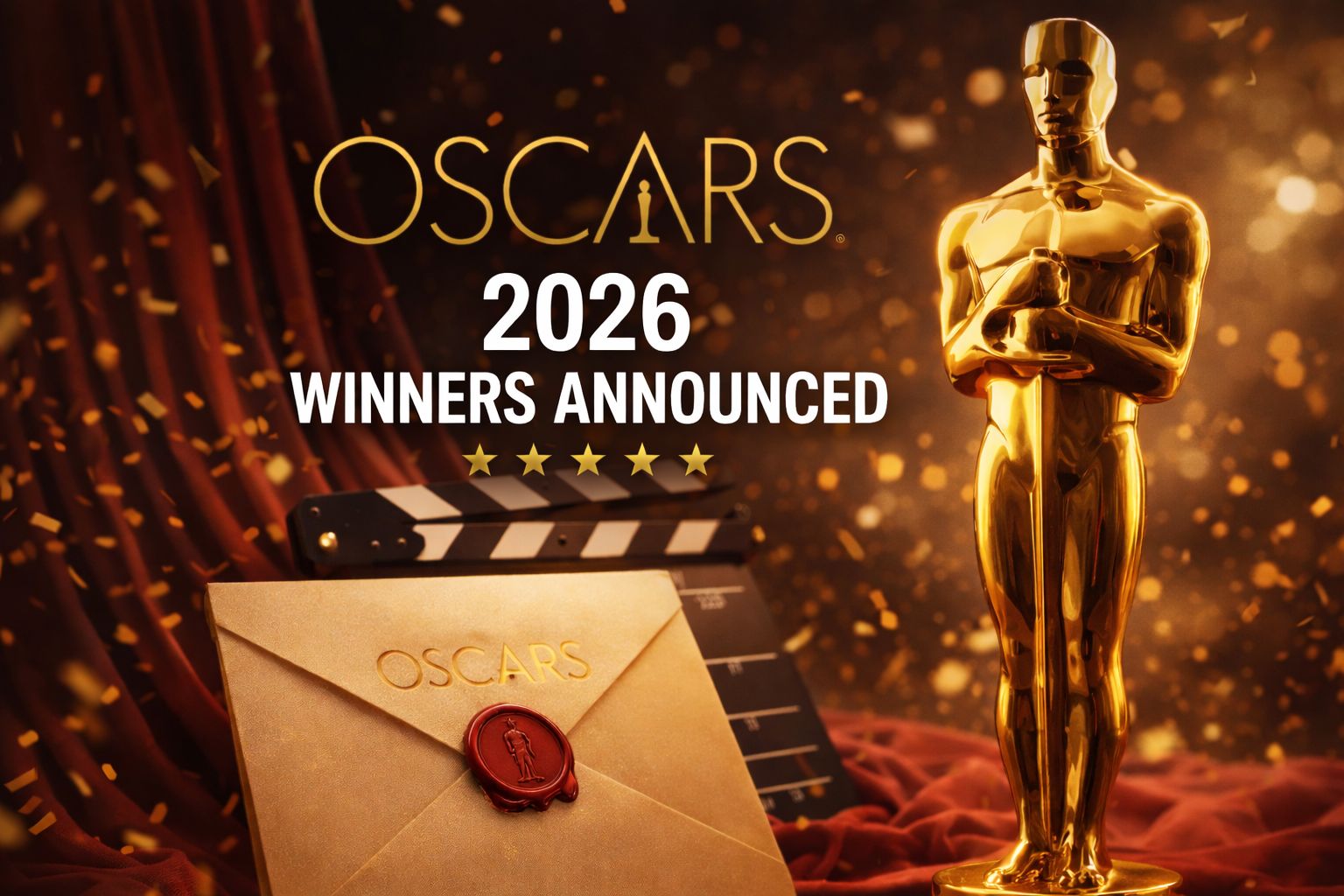 Oscars 2026 winners